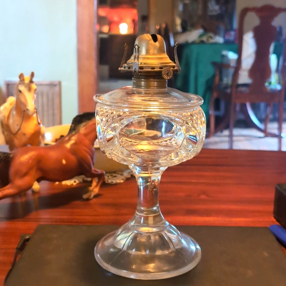 Vintage Kerosene Oil Lantern Base